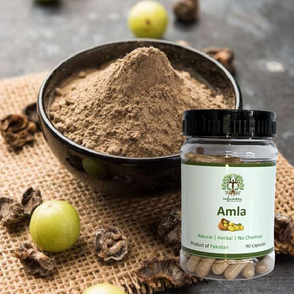 Pure Amla Powder Capsules – Natural Vitamin C & Immunity Booster