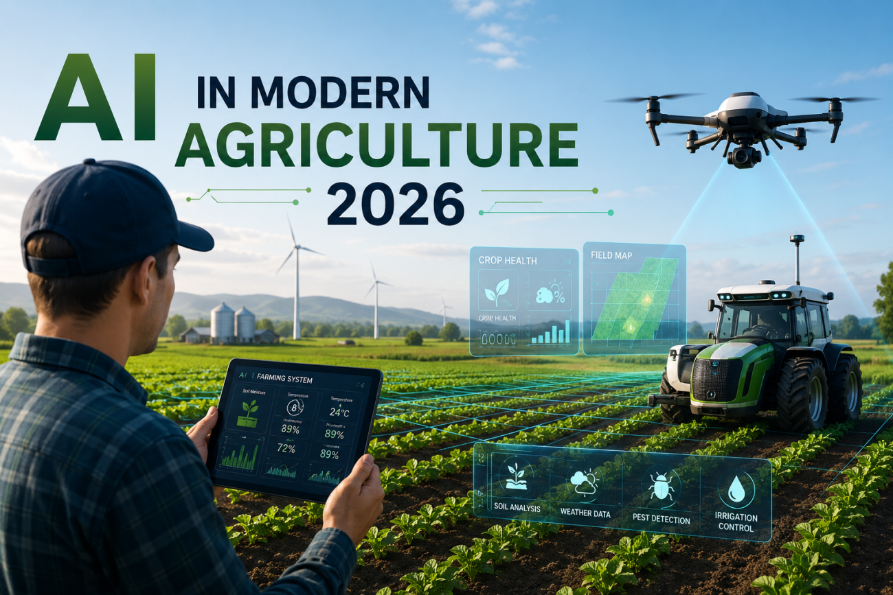 AI in Modern Agriculture 2026 smart farming technology