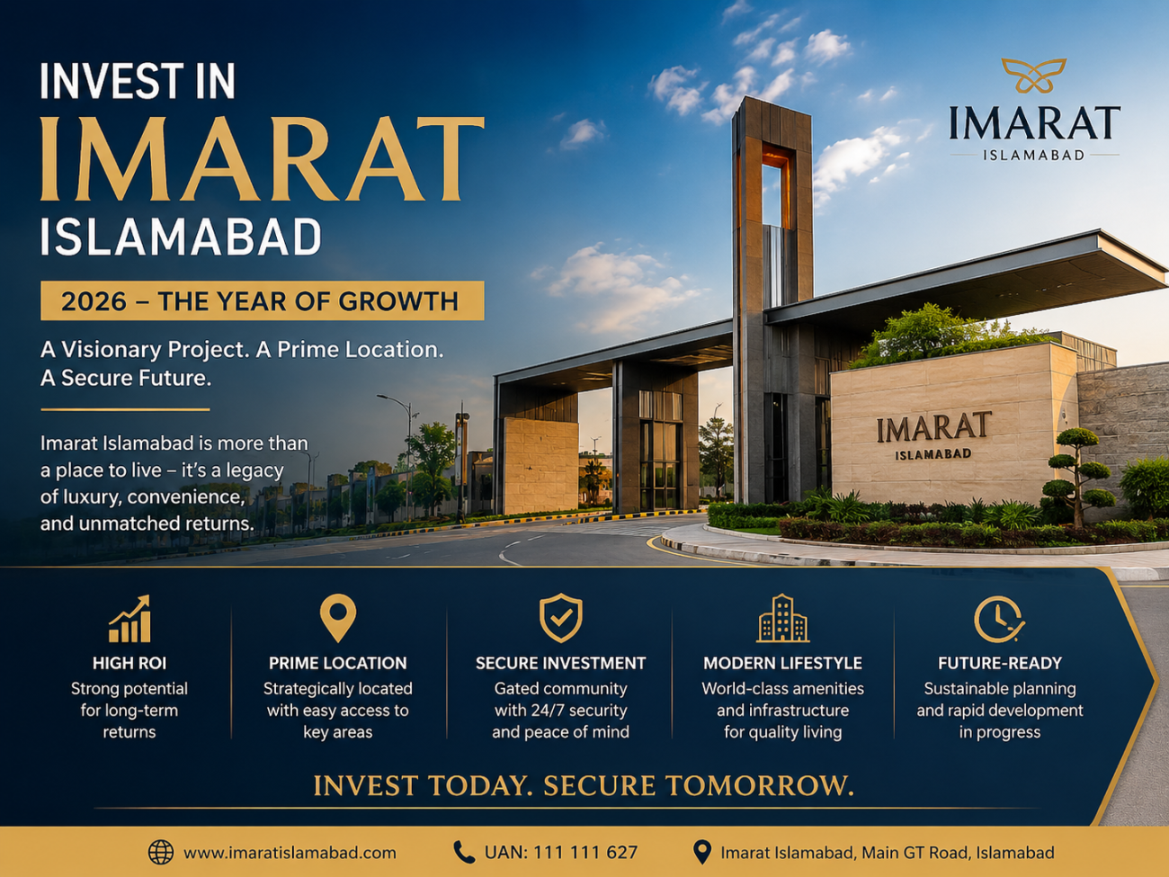 1- Investment in Imarat Islamabad |2026